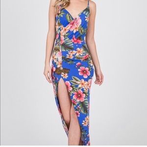 🌺 Tropical Maxi Sundress